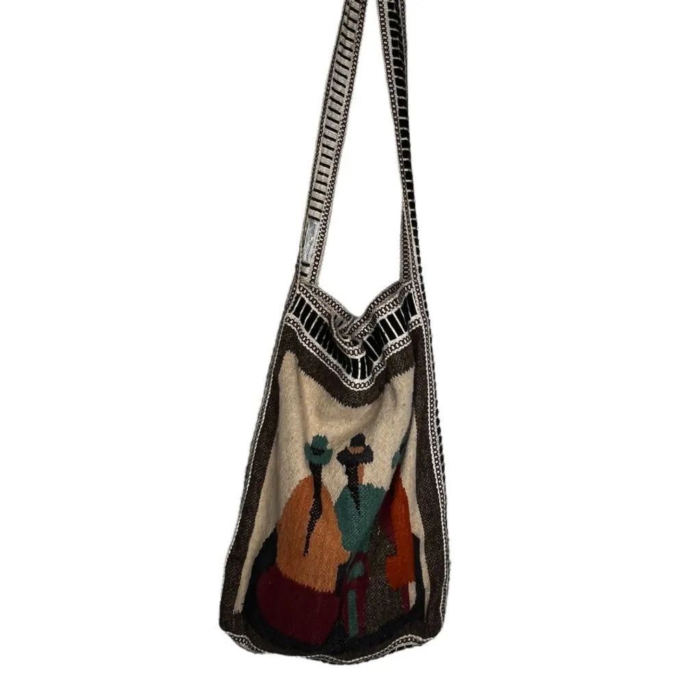 Wool Blend Purse‎ made in Ecuador - Image 3