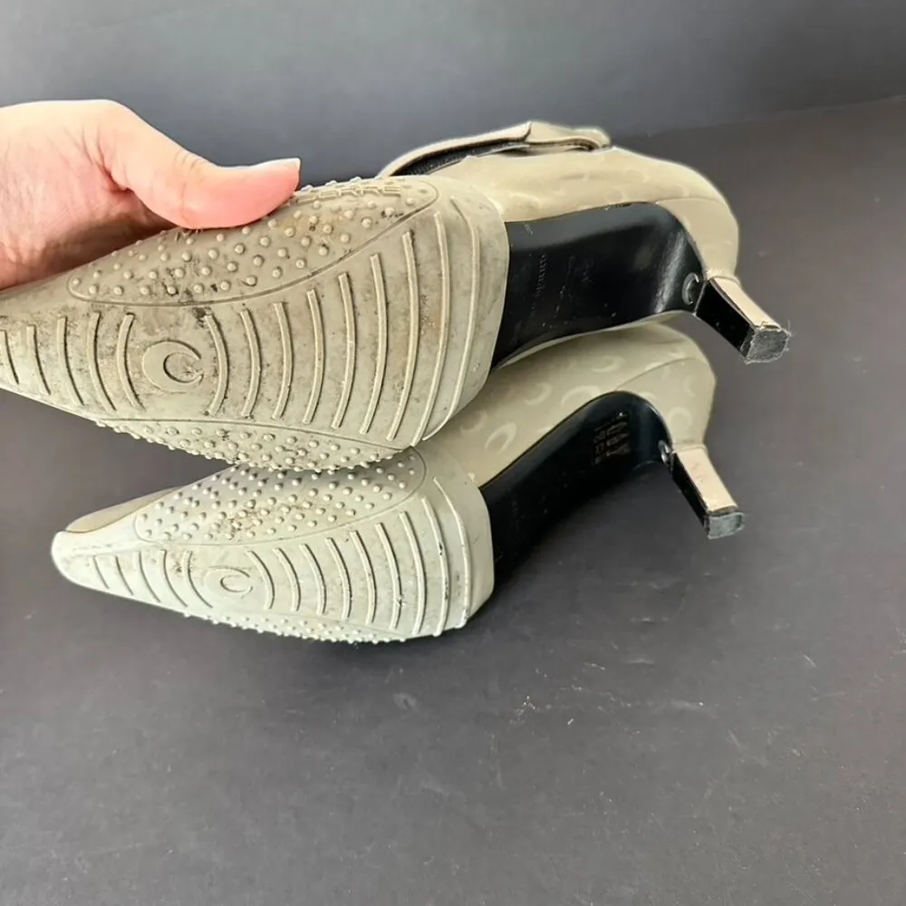 Marine Serre Neutrals Neutral 50 Crescent Moon Reflective Sock Boots Size 41 - Image 6