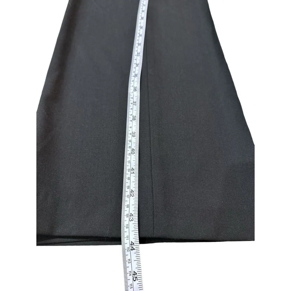 Dress Jeans Size XS Black Straight Drawstring Waist W/Pockets RN 77302 - Image 6