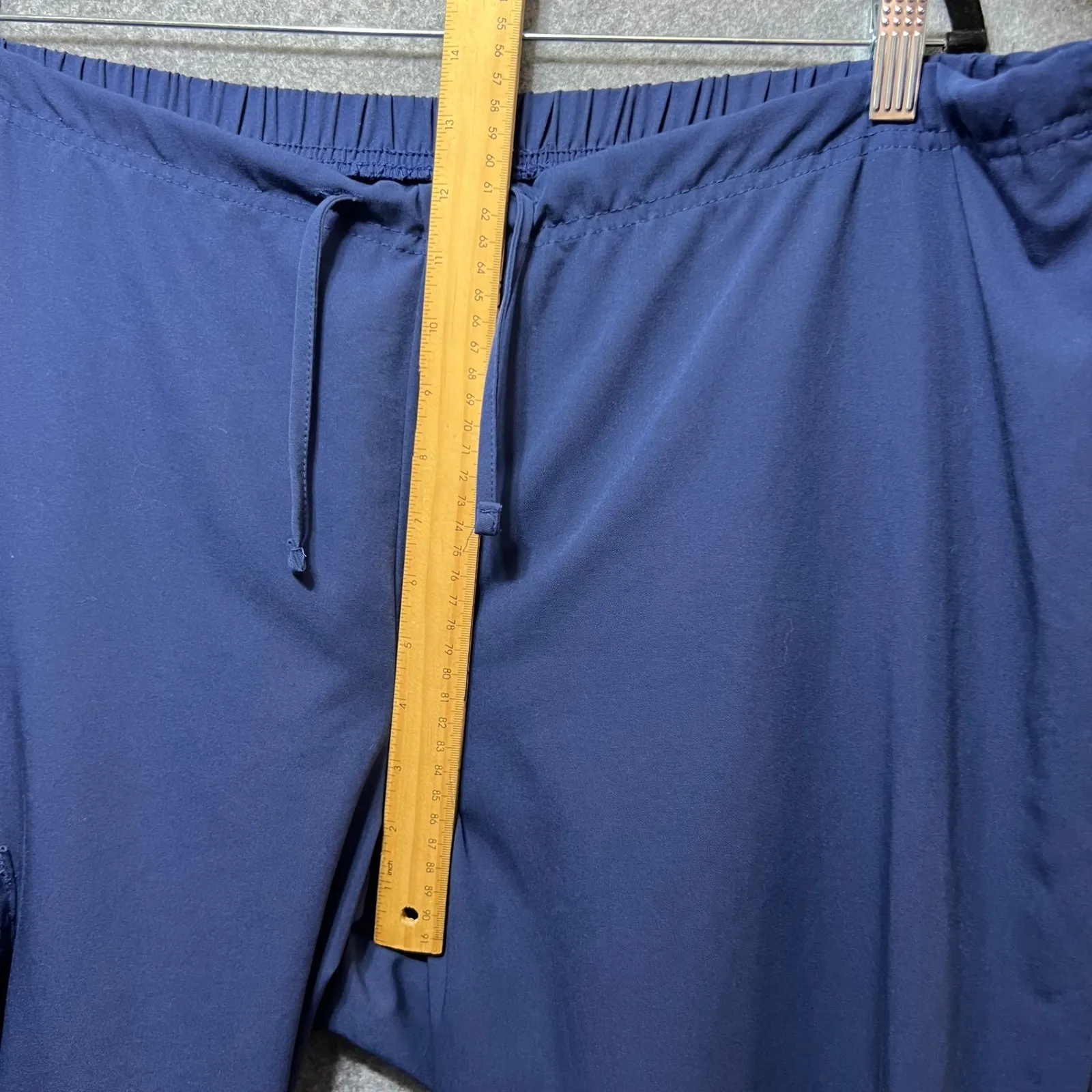 Jockey Scrub Pants 2X Navy Blue Drawstring Cargo Pocket Comfort Fit Size XXL - Image 6