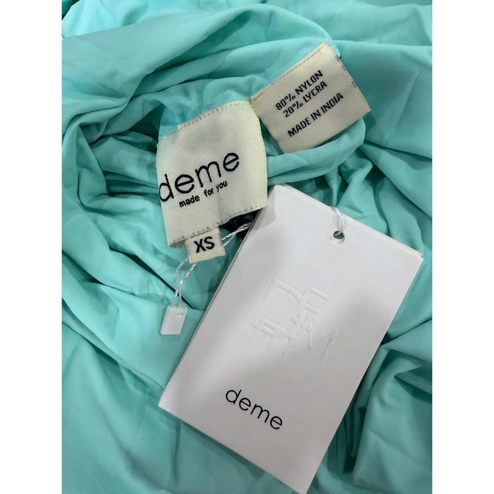 Deme by Gabriella x REVOLVE Pearl Mint Goddess Ethereal Corset Dress NWT XS $350 Green - Image 5