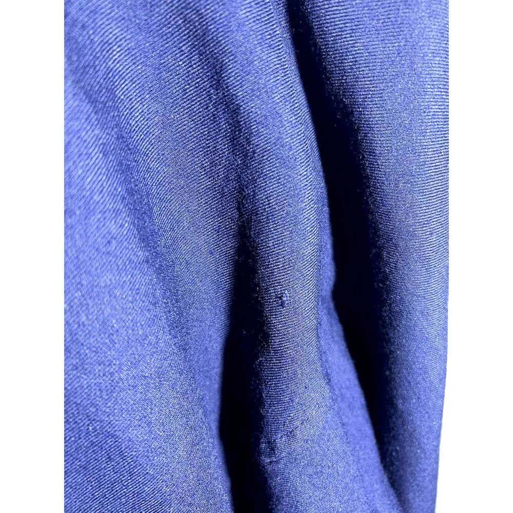 RARE Yohji Yamamoto the‎ 24th collection Unisex 100% Laine Wool navy coat Blue Size L - Image 7