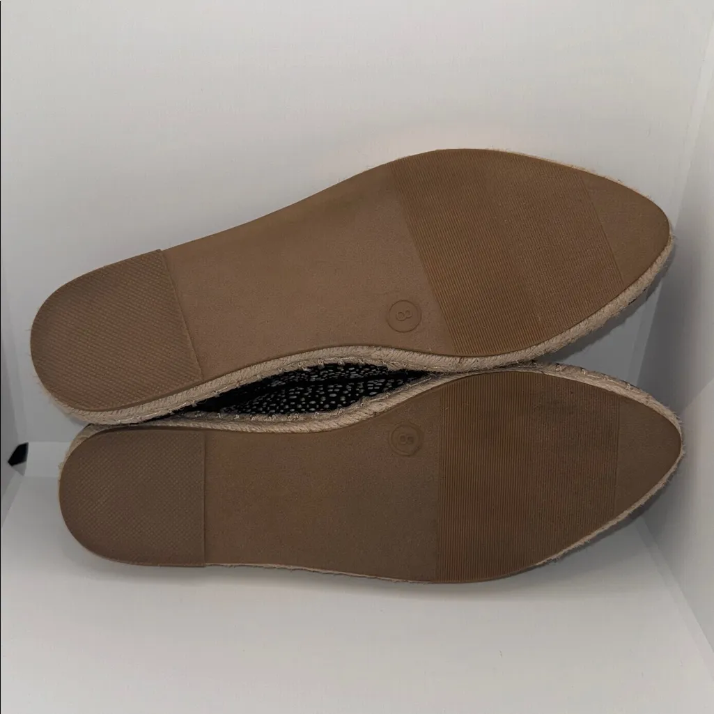 Universal Thread Carly Woven Espadrille Flats Slip On Shoes Women’s 8 - Image 7