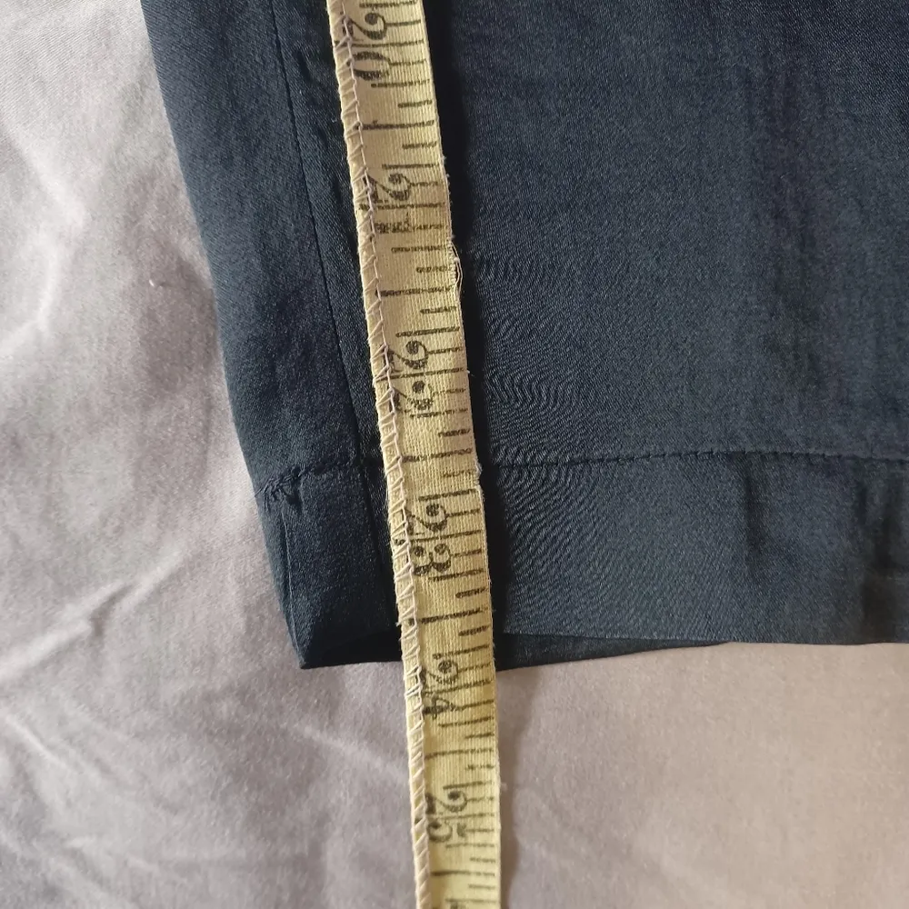 Lane Bryant womens black polyester pants size 18 cropped - Image 5