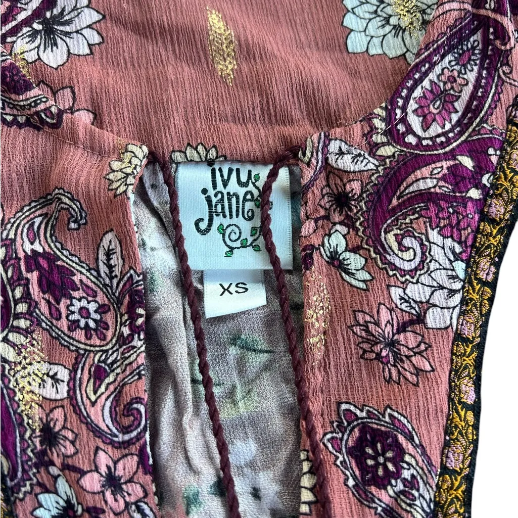 Floral Bohemian Blouse ivy jane - Image 3