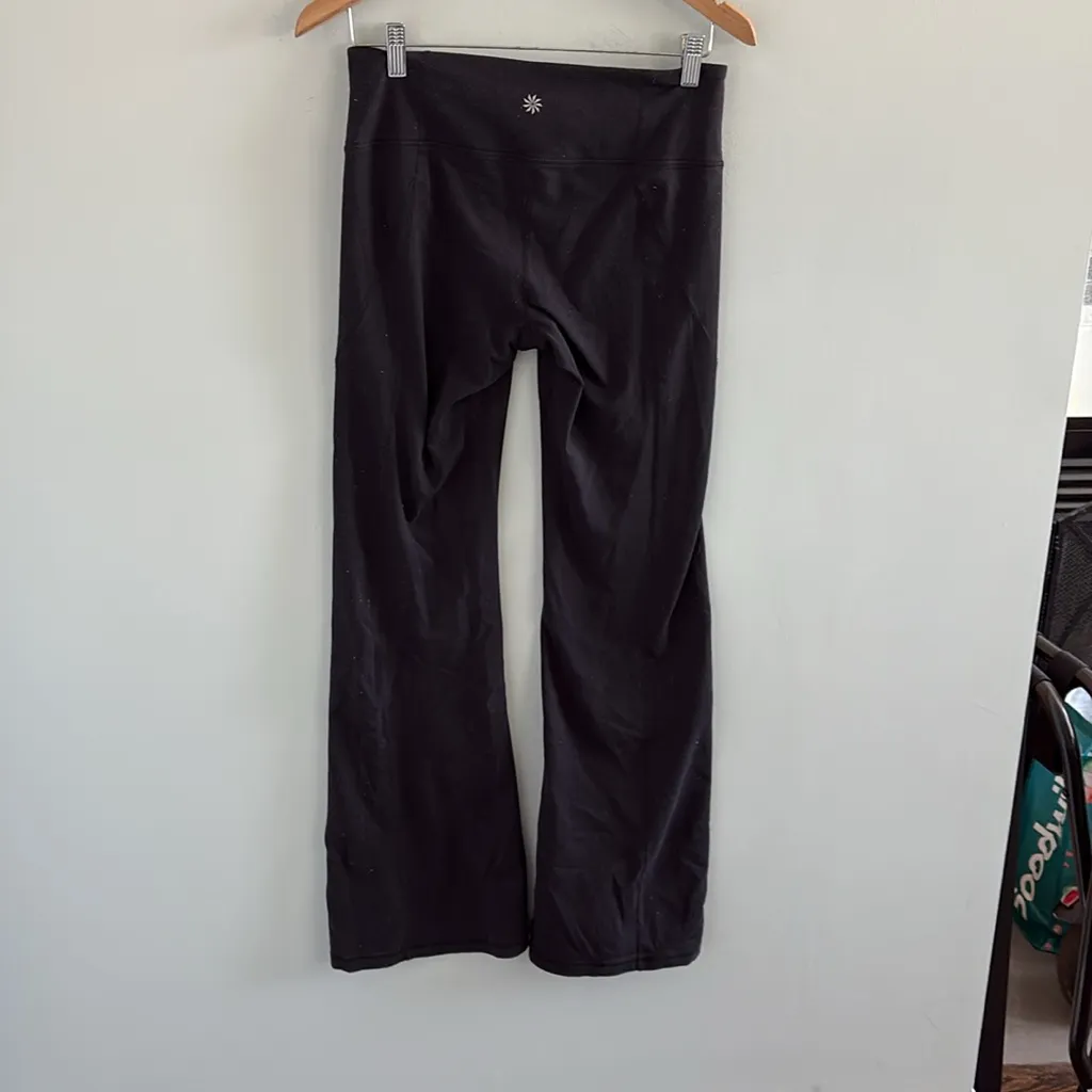 Athleta Black Flare Legging‎ Pant Size Medium - Image 3