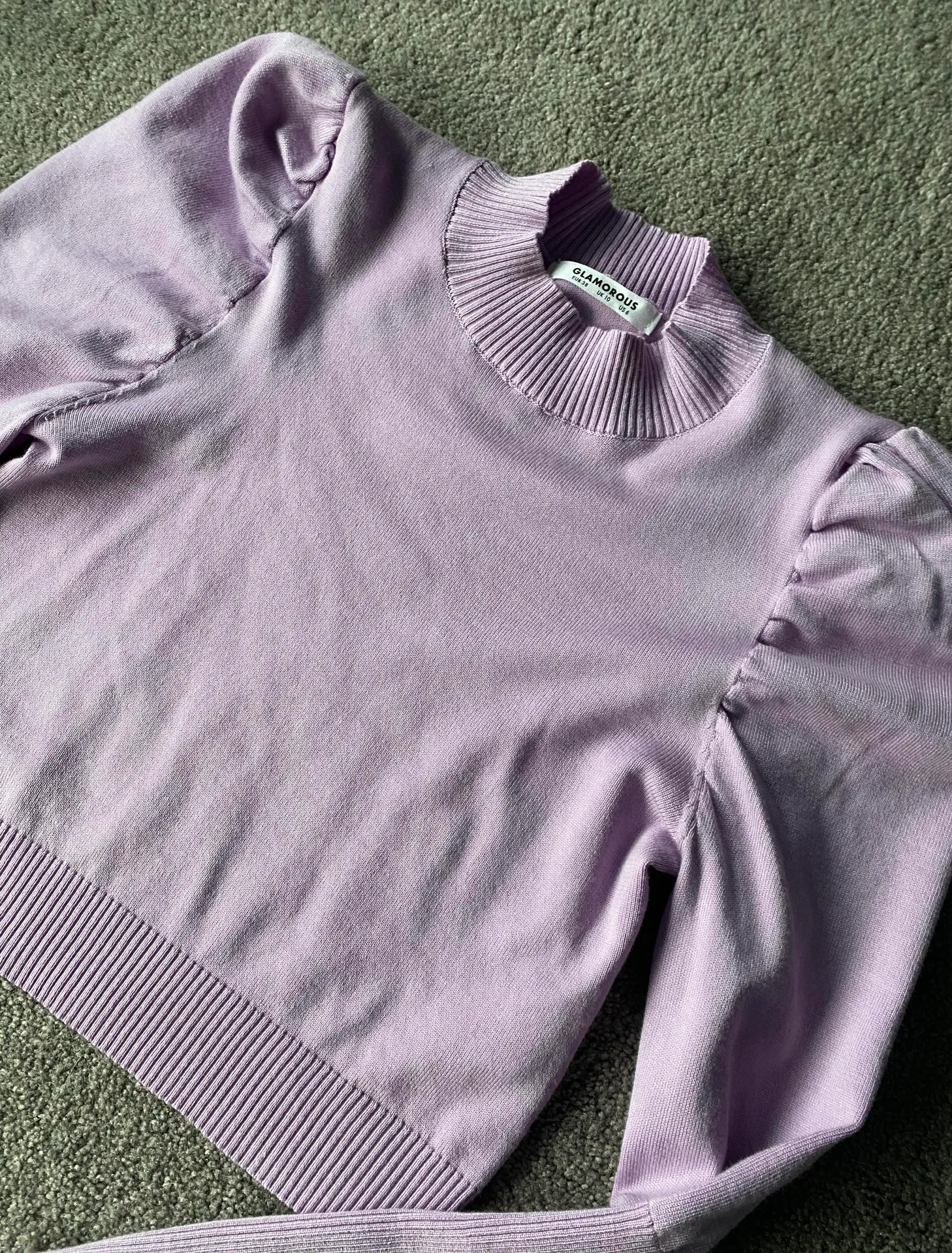 Purple Puff Sleeve Top - Image 6
