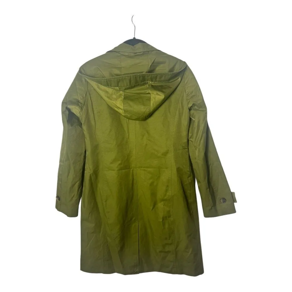 House of Harlow 1960 SZ S long green rain jacket - Image 3