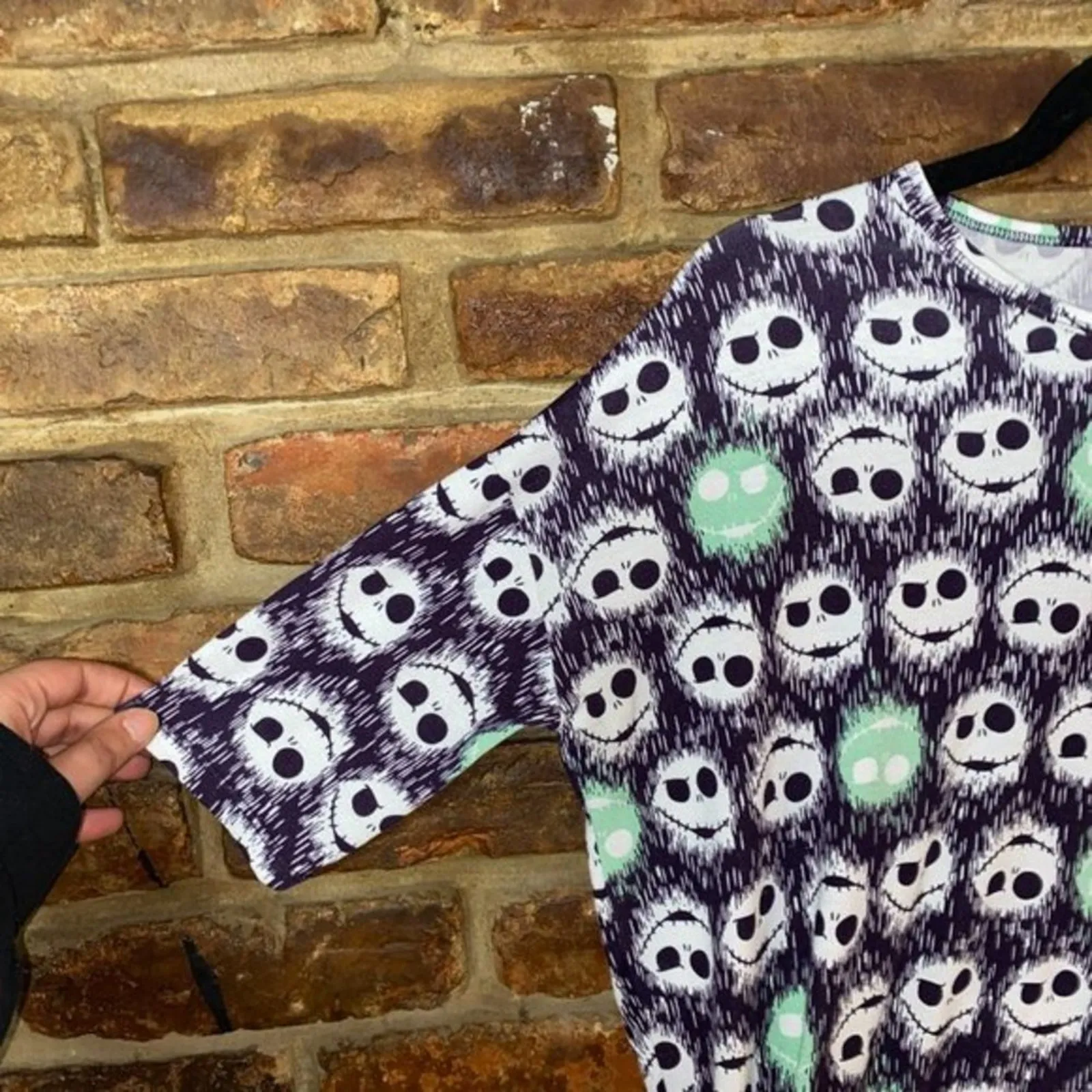 Lularoe Jack Skellington Nightmare Before Christmas High Low T - Image 2