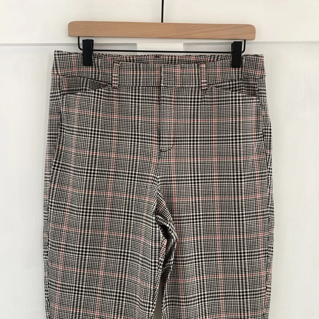 OLD NAVY Pixie High-Rise Ankle Pant in Tartan Plaid Size 10 Tall / 10T - Image 3