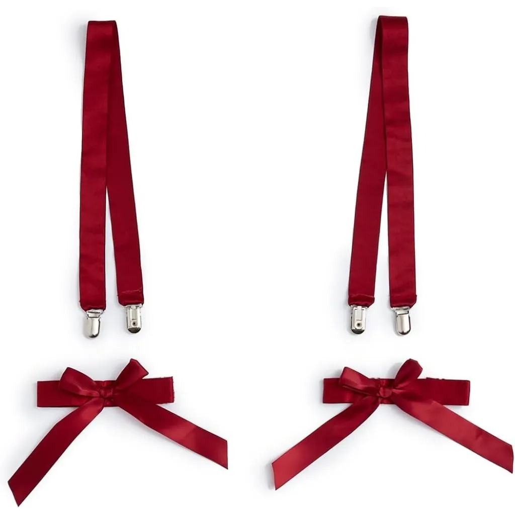 SuPa Lingerie Set Womens XL School Girl Roleplay Sexy Student Uniform Mini Skirt Red - Image 2