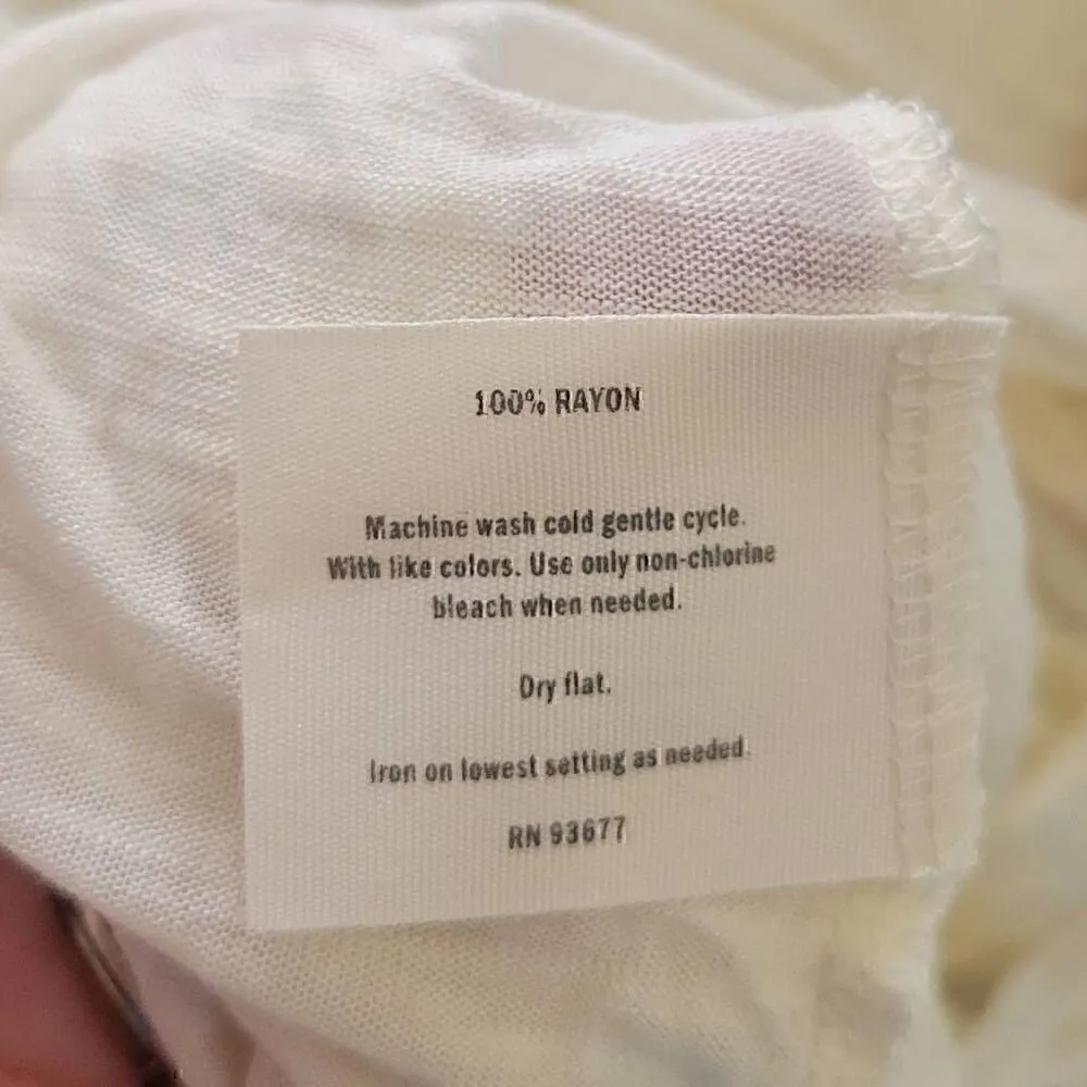 Decree Size M Open Front Cardigan With Removeable Brown Woven Belt - Image 6