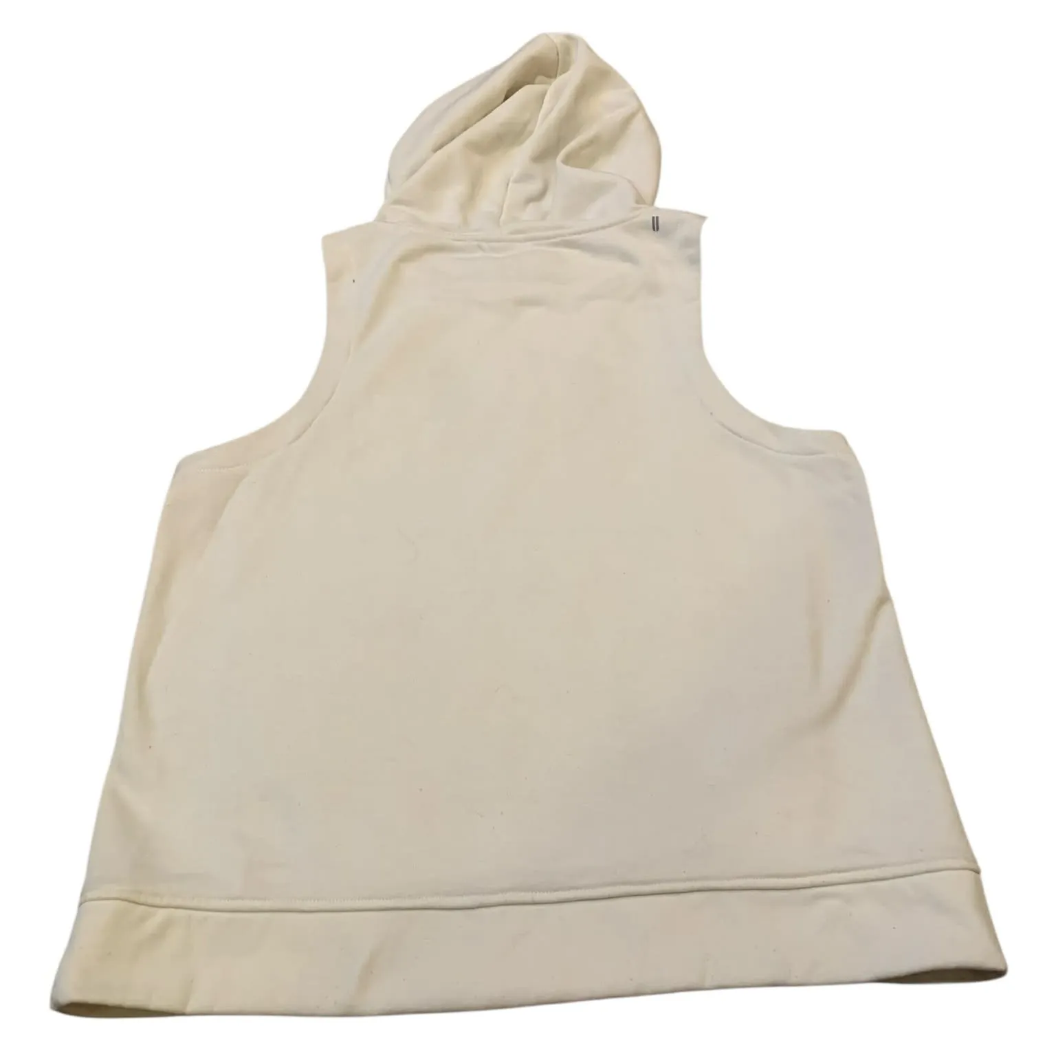 NOBULL Ivory Cream Sleeveless Hoodie Gym Training Vest Crossfit Yoga - Image 3