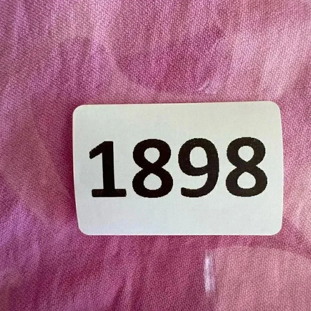 Nine Britton Rosette Ruffle Hem Puff Sleeve Women’s Blouse Peplum SZ M # 1898 - Image 9