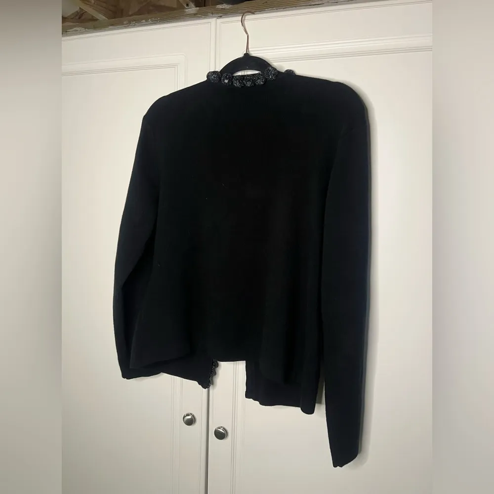 Vintage Talbots Pom Pom Cardigan - Image 12