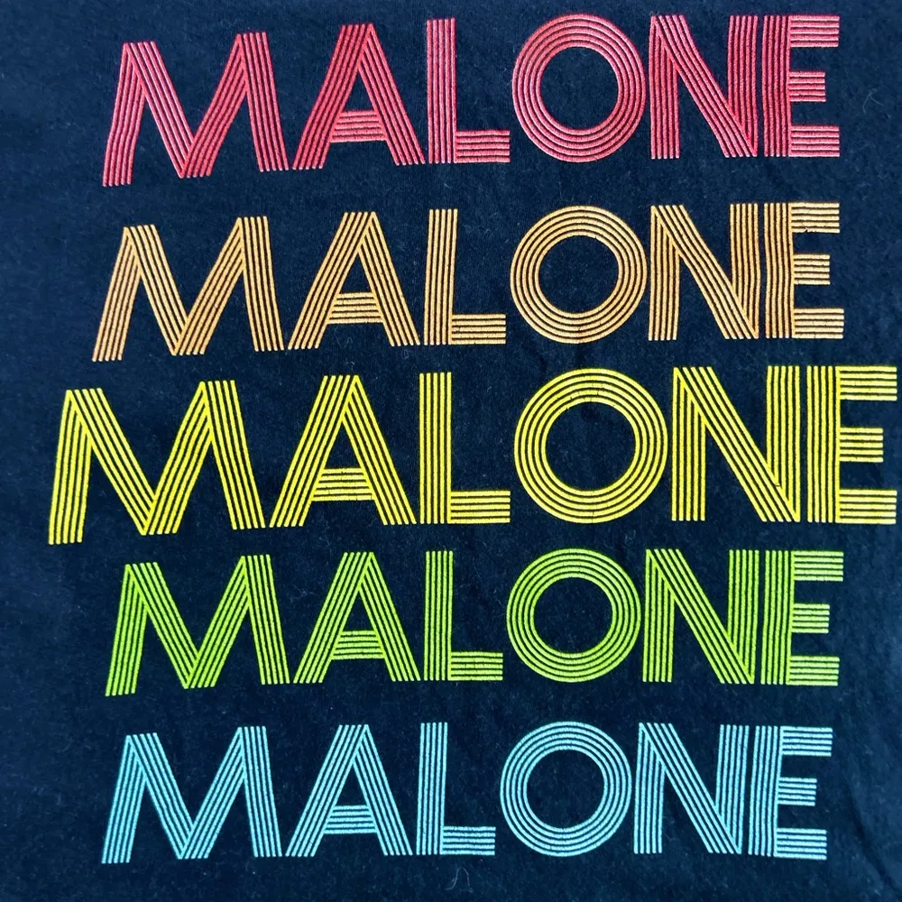 Post Malone black size medium vintage - Image 3