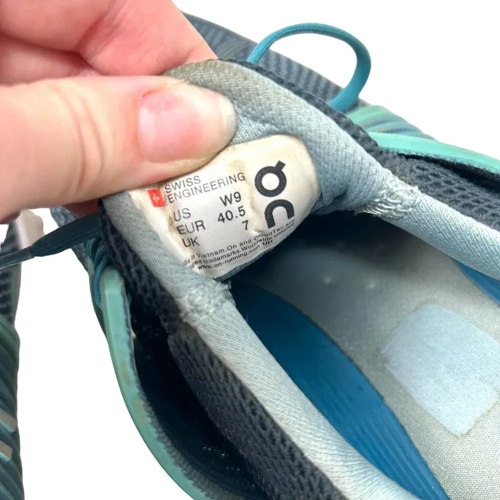 On Running Cloudswift Running Shoe In Teal/ Storm Women's Size 9 Blue - Image 8