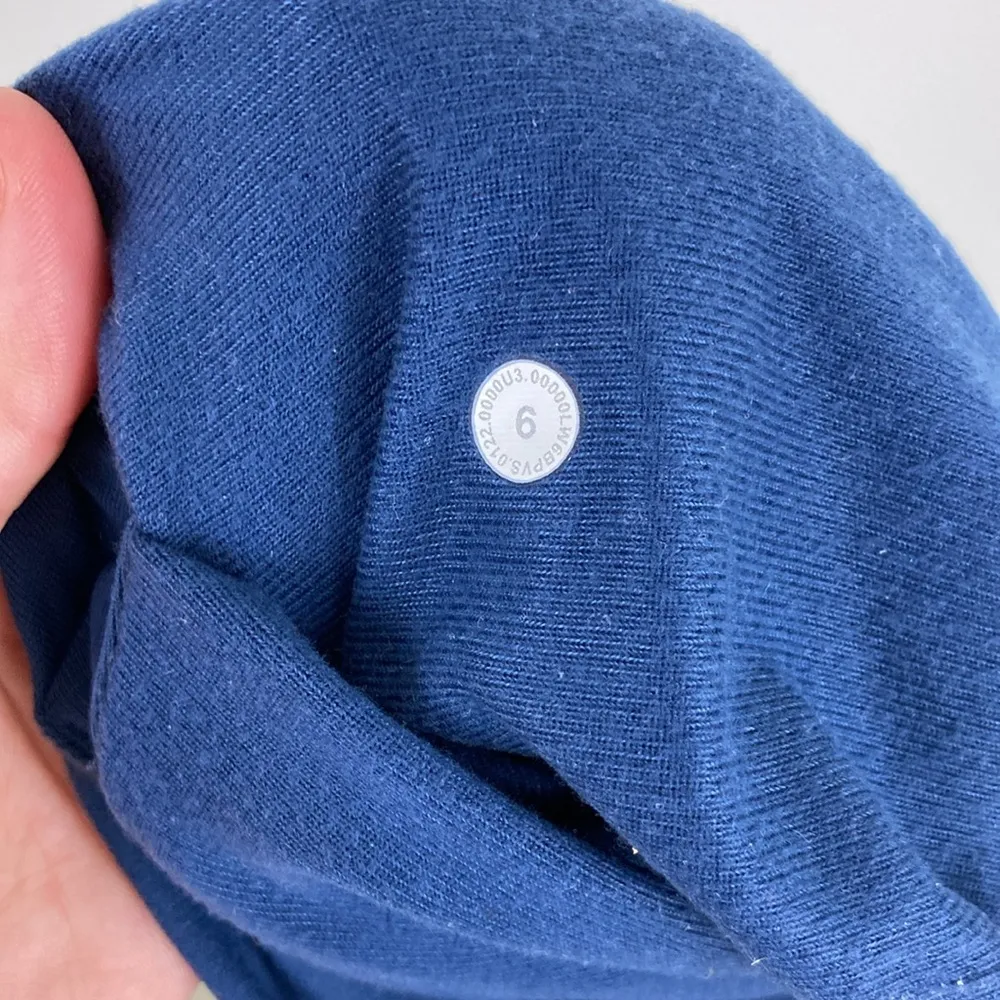 Lululemon Ready to Rulu High-Rise Cropped Jogger Pants Mineral Blue Women Size 6 - Image 10