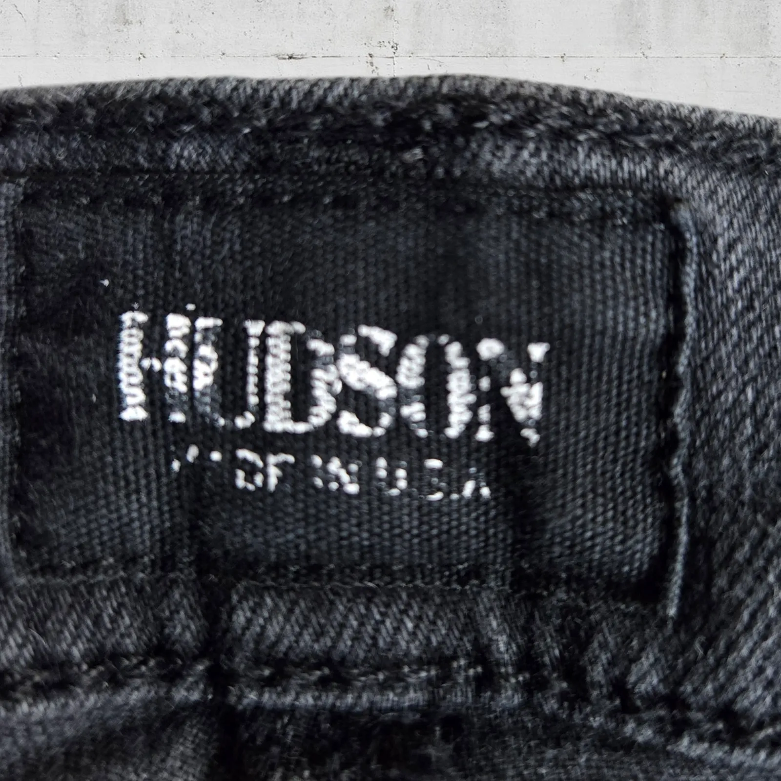 Hudson Nico Black Distressed Mid Rise Stretch Slim Super Skinny Jeans Size 28 - Image 5