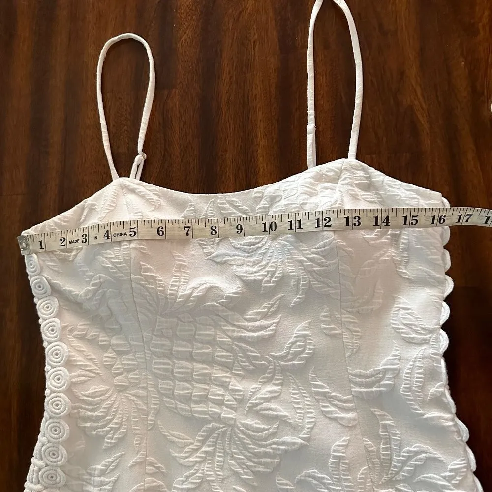 Lilly Pulitzer‎ Shelli White Dress - Size 6. - Image 10