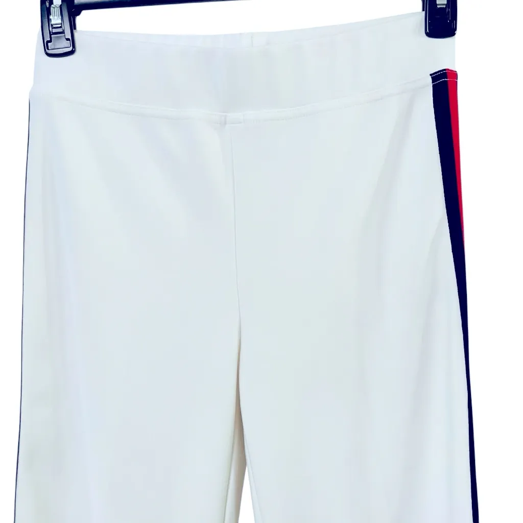 Joseph Ribkoff  6 Pants Sailor White Red Navy Blue Stripe Pull-on Knit Pull On - Image 9