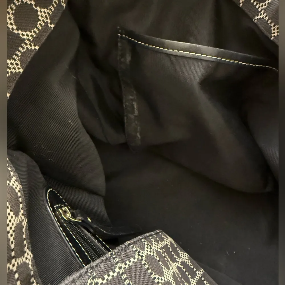 Kate‎ Spade Stylish Black and Cream Large Tote Bag - Image 9