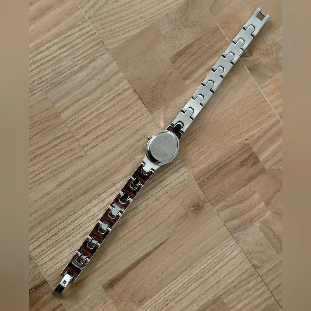 Wittnauer Geneve Longines Swarovski Crystal Rare Ladies Watch Sapphire Crystal Silver - Image 12