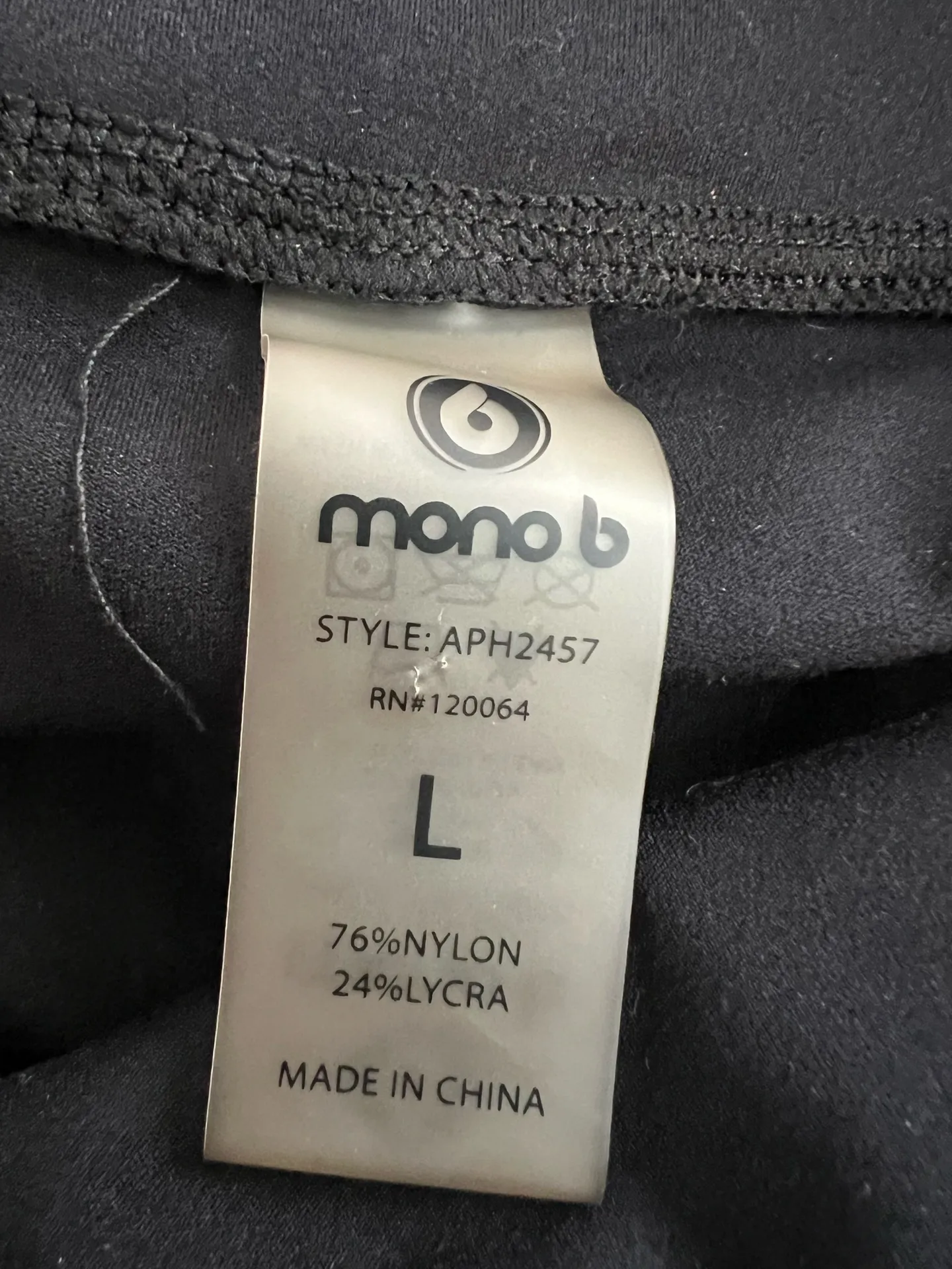 Mono B Ladies Athletic Leggings  - Image 3