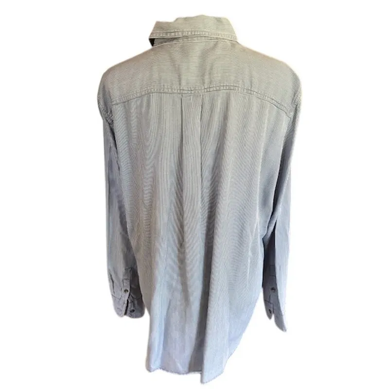 Chaps Women’s Utility Shirt, 1X - Image 4