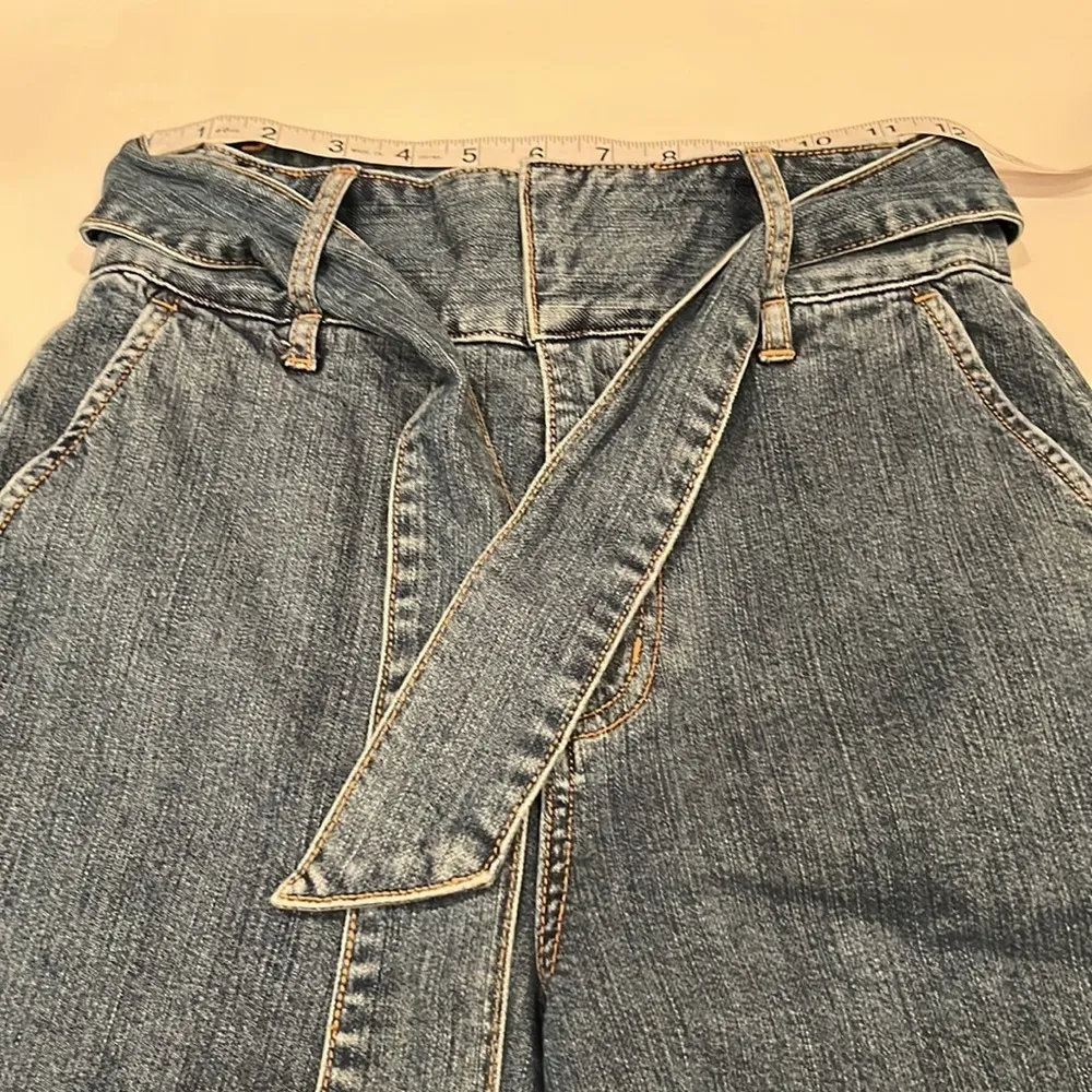 Joie Marylu Tie Culottes Wide Leg Ankle High Rise Size 2 - Image 4