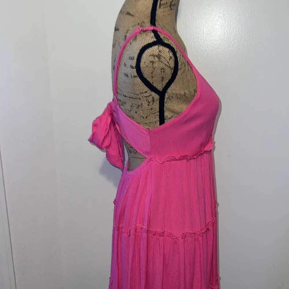 Chic Pink Sleeveless Dress - Image 6