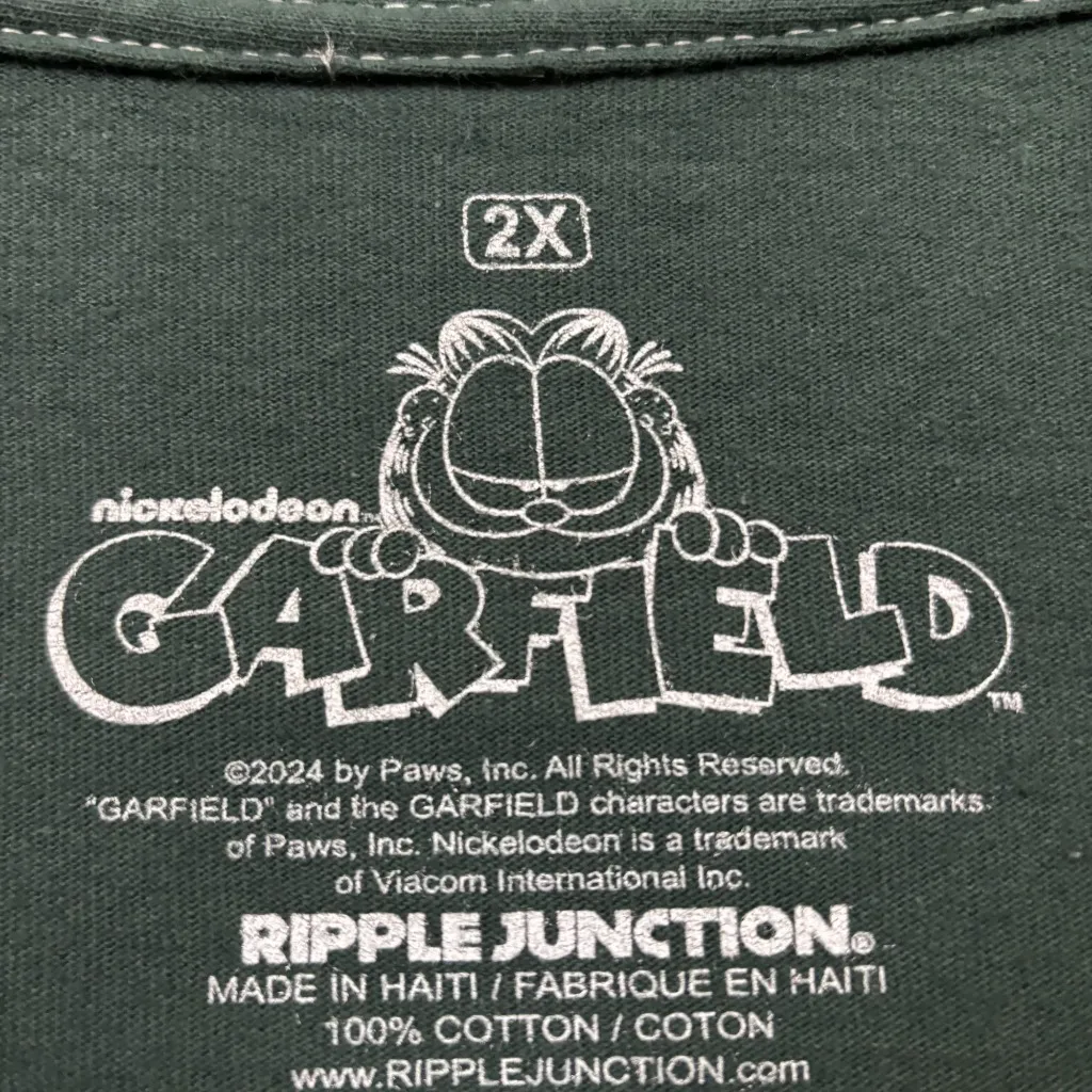 Nickelodeon Garfield University Art Dept T-Shirt Size 2X - Image 4