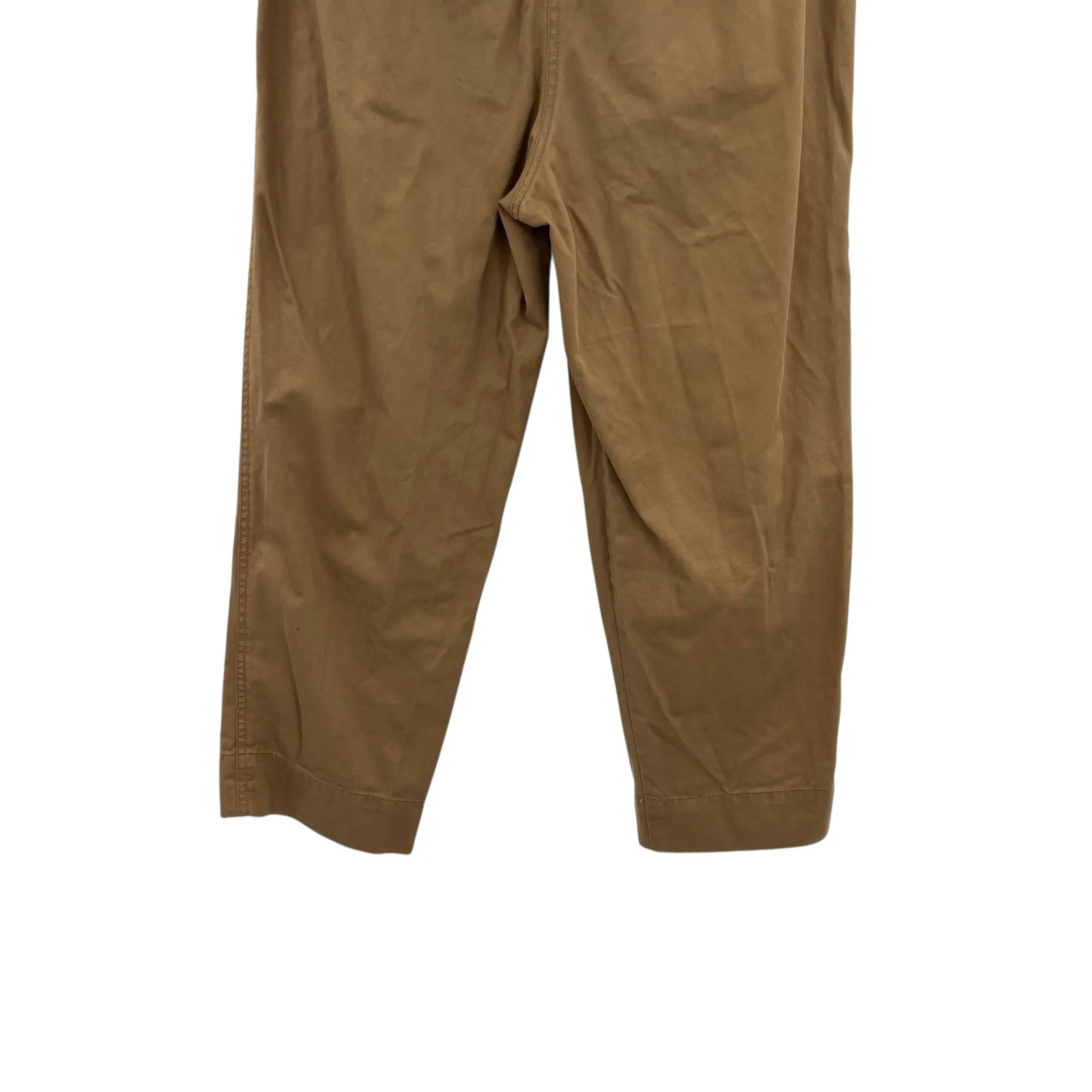 M.M. Lafleur The Talulah Pant Pleated‎ Trouser Eco Chino Khaki Tan Size 4 - Image 12