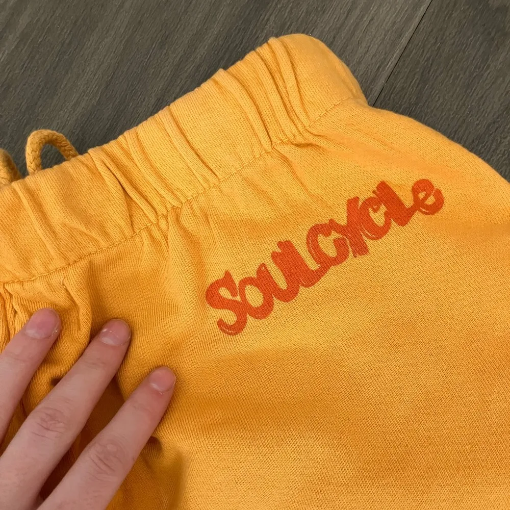 SoulCycle Women’s Orange Boxer Shorts - Image 5