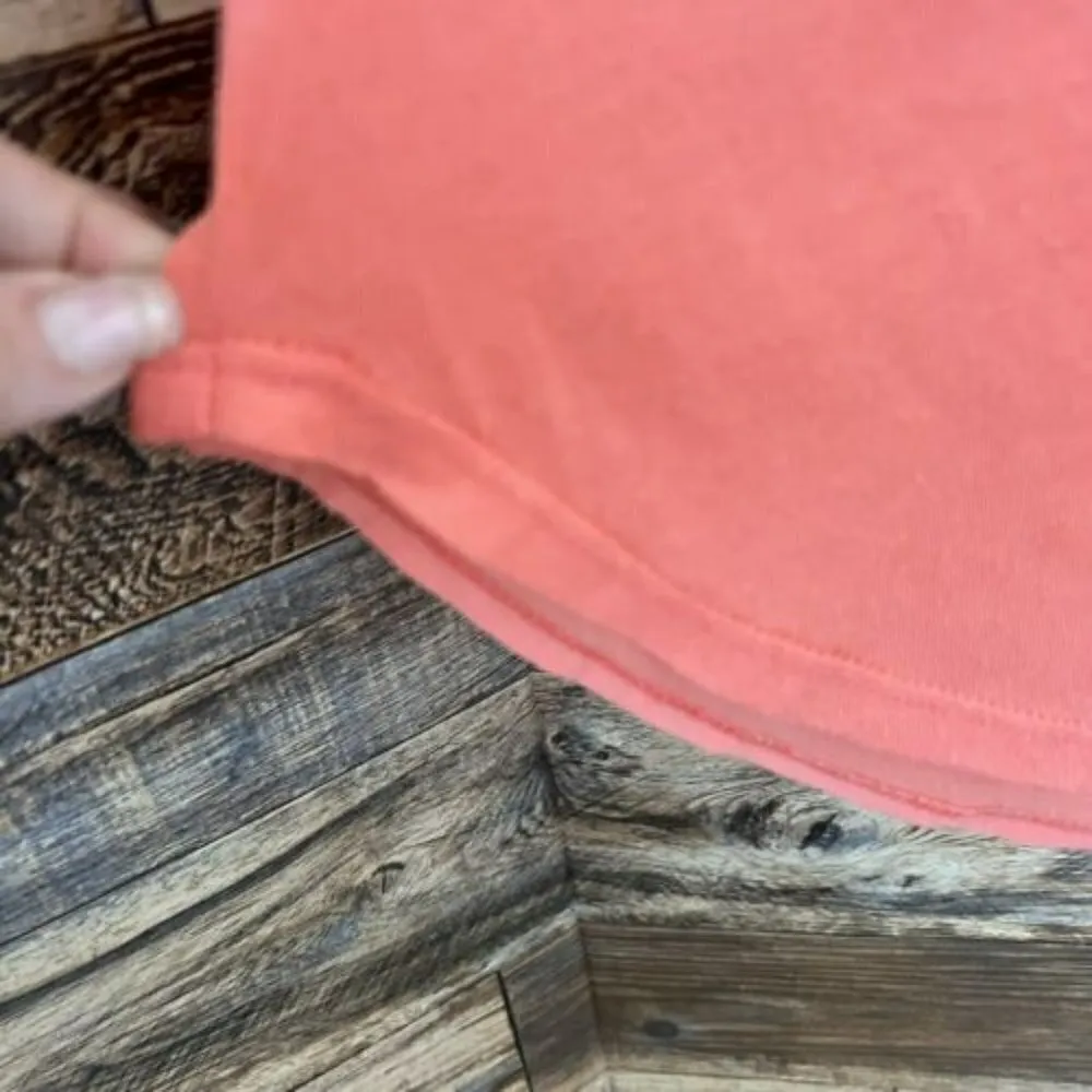 MODAL tank top Twist Strap MEDIUM coral ocean sleeveless Melrose and Market - Image 6