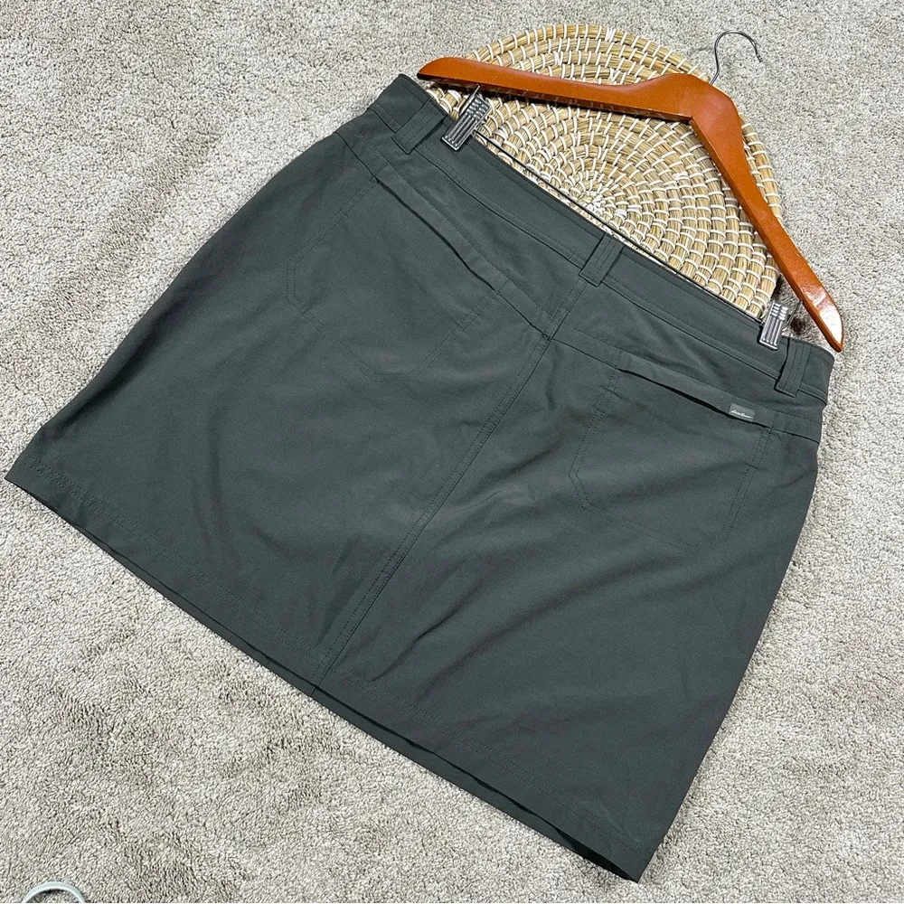 Eddie Bauer Adventurer 2.0 Skort Skirt Built in Shorts Golf Outdoor in Green 14 - Image 6