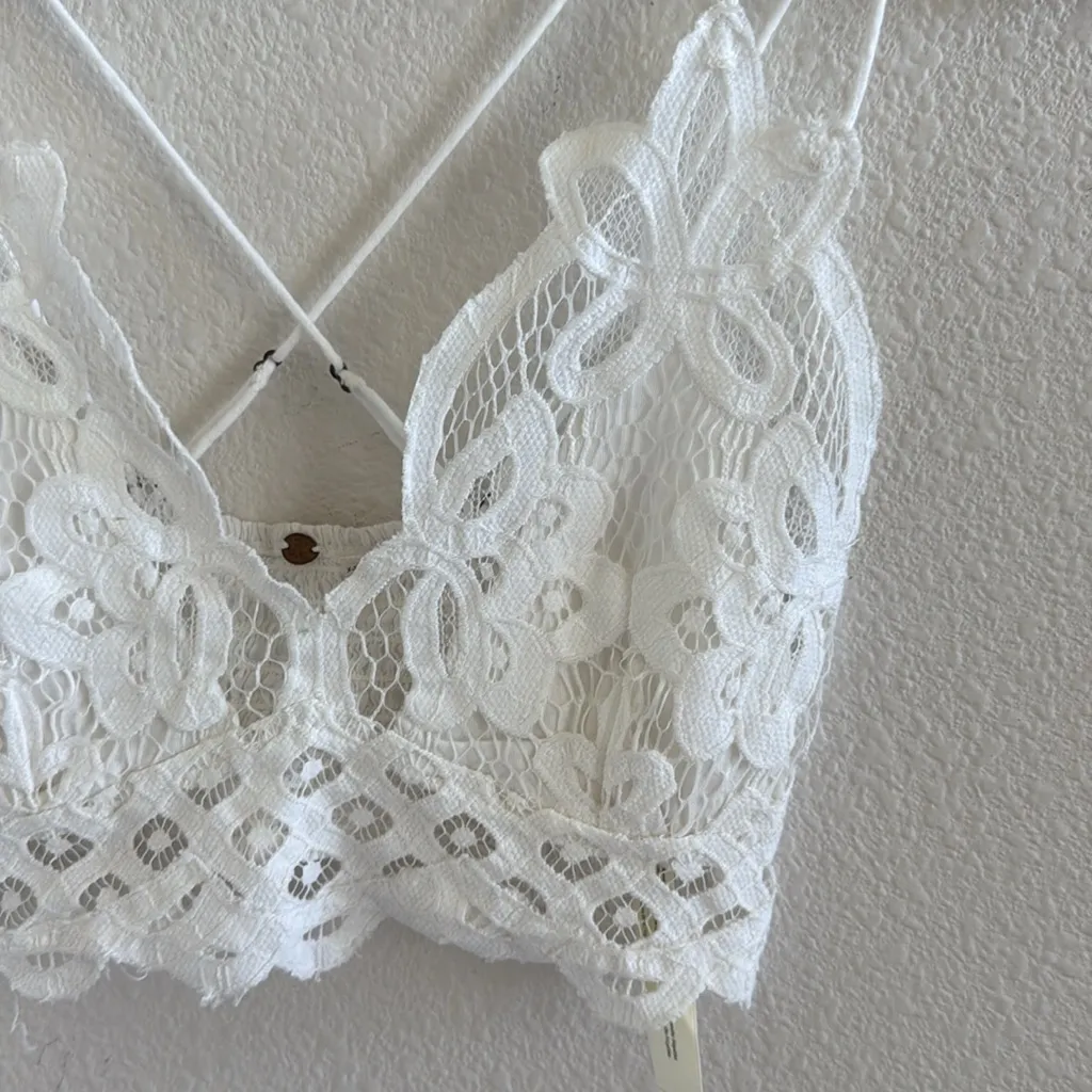 Free People FP One Adella Bralette White XS - Image 3