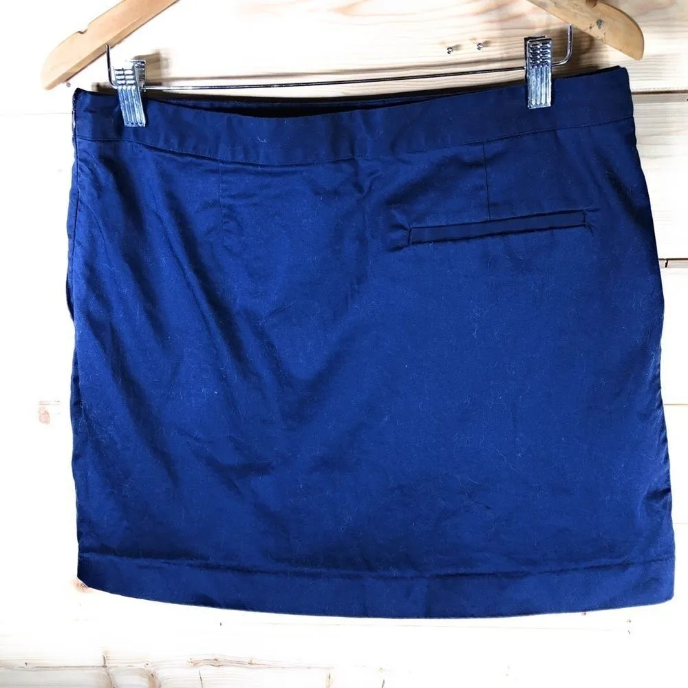 Vintage Liz Wear‎ Skort Blue Size 12 - Image 4