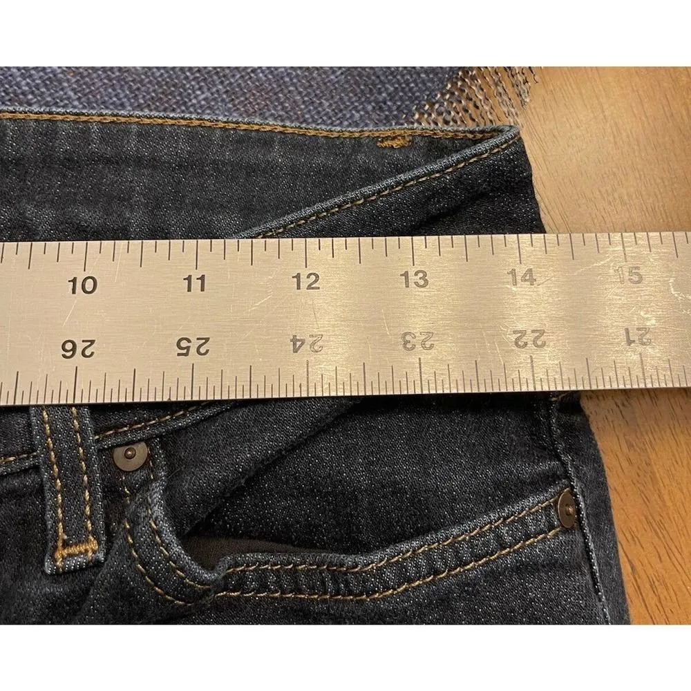 Women’s JOES JEANS The CURVY MINI BOOT Mid Rise Jeans Dark Wash size 28 W - Image 7