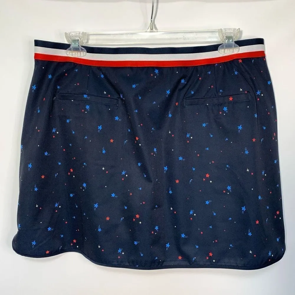 Lady Hagen navy star print skort UPF 50 size XX large NWT - Image 5