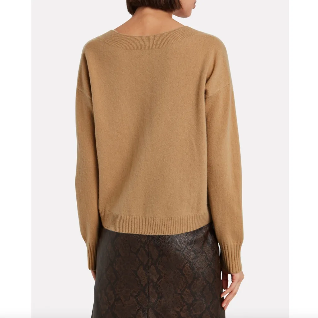 Intermix Elroy V-Neck Cashmere Sweater - Image 2