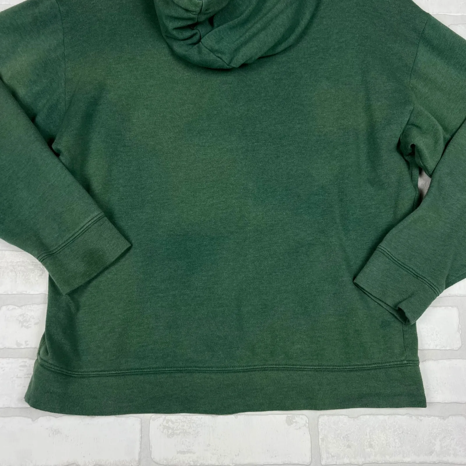 PINK Victoria's Secret Bison‎ North Dakota Green Pullover Hoodie - Women's - Image 11