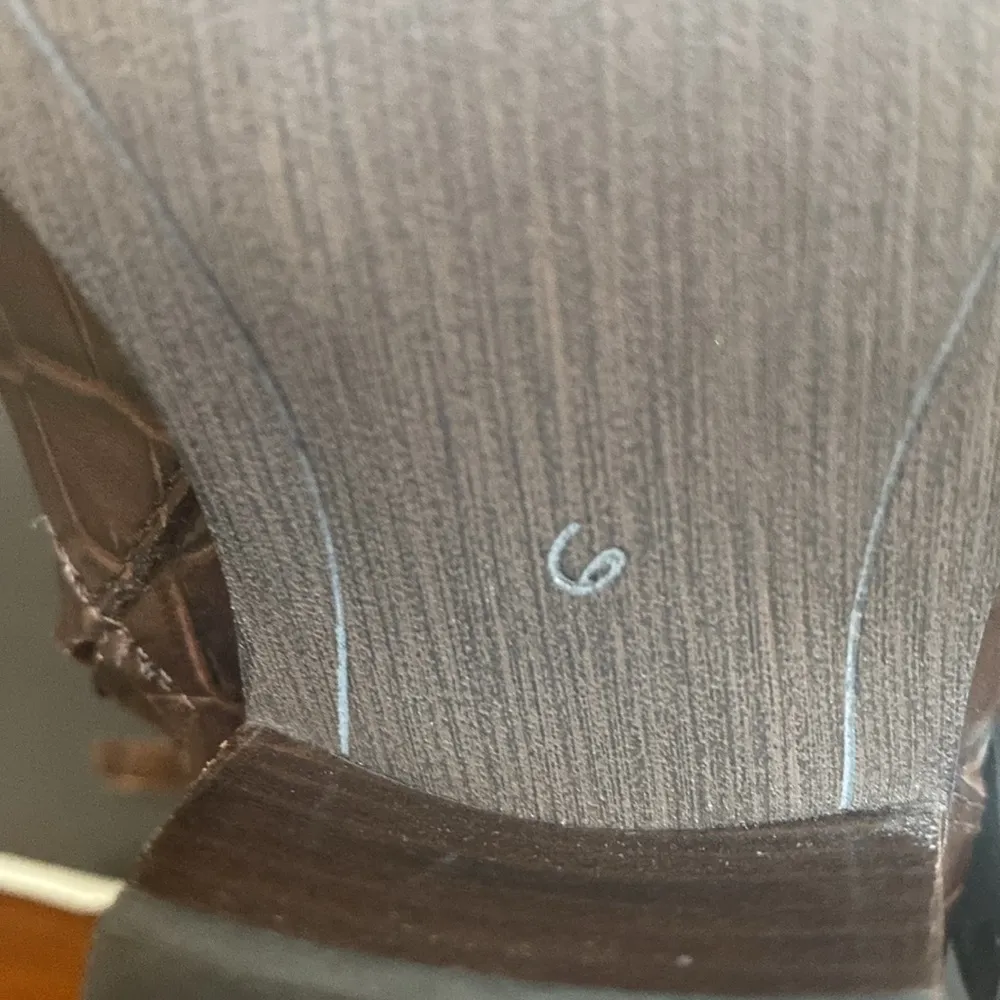 Anthropologie x Sam Edelman Windsor Ankle Western Bootie Chocolate Brown Sz 6 - Image 7