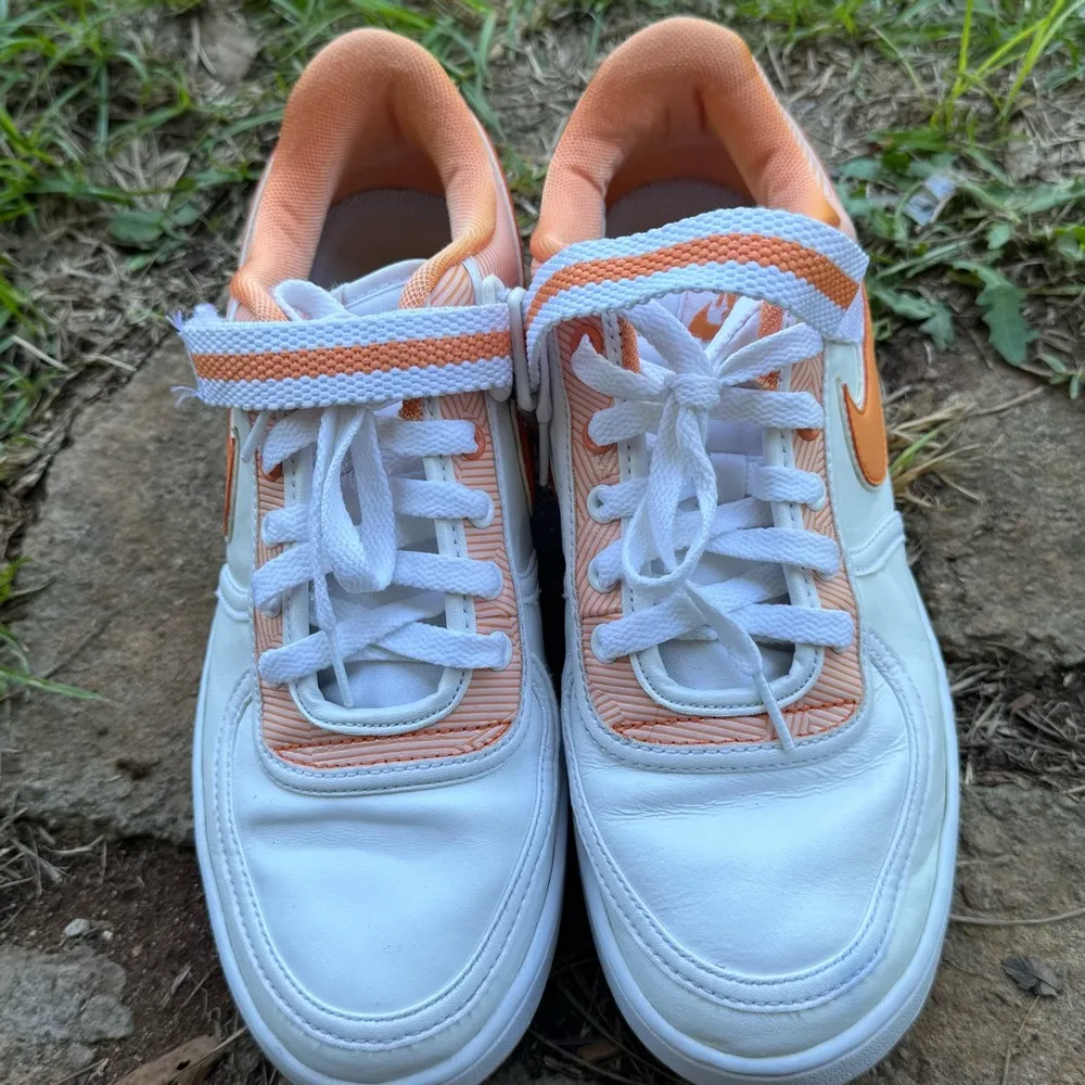 Nike Vandal Retro White and Orange Women’s Sneakers 11 Vintage - Image 14