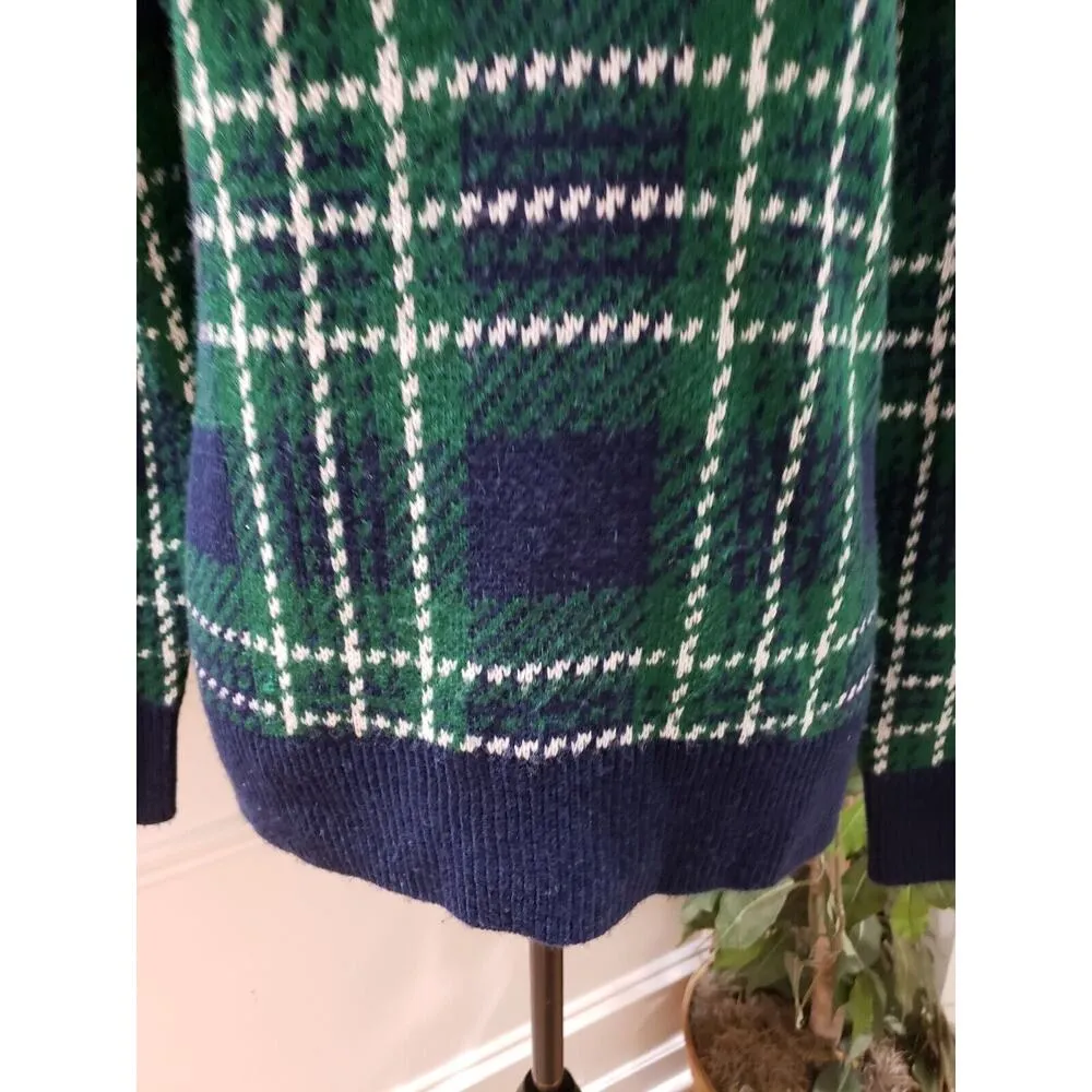 Crown & Ivy Womens Multicolor 100% Acrylic Round Neck Long Sleeve Sweater Size M - Image 4