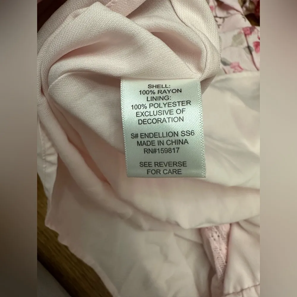 Altar’d State NWOT Kate Mini Floral dress corset underwire top sz Large, 16” p2p - Image 6