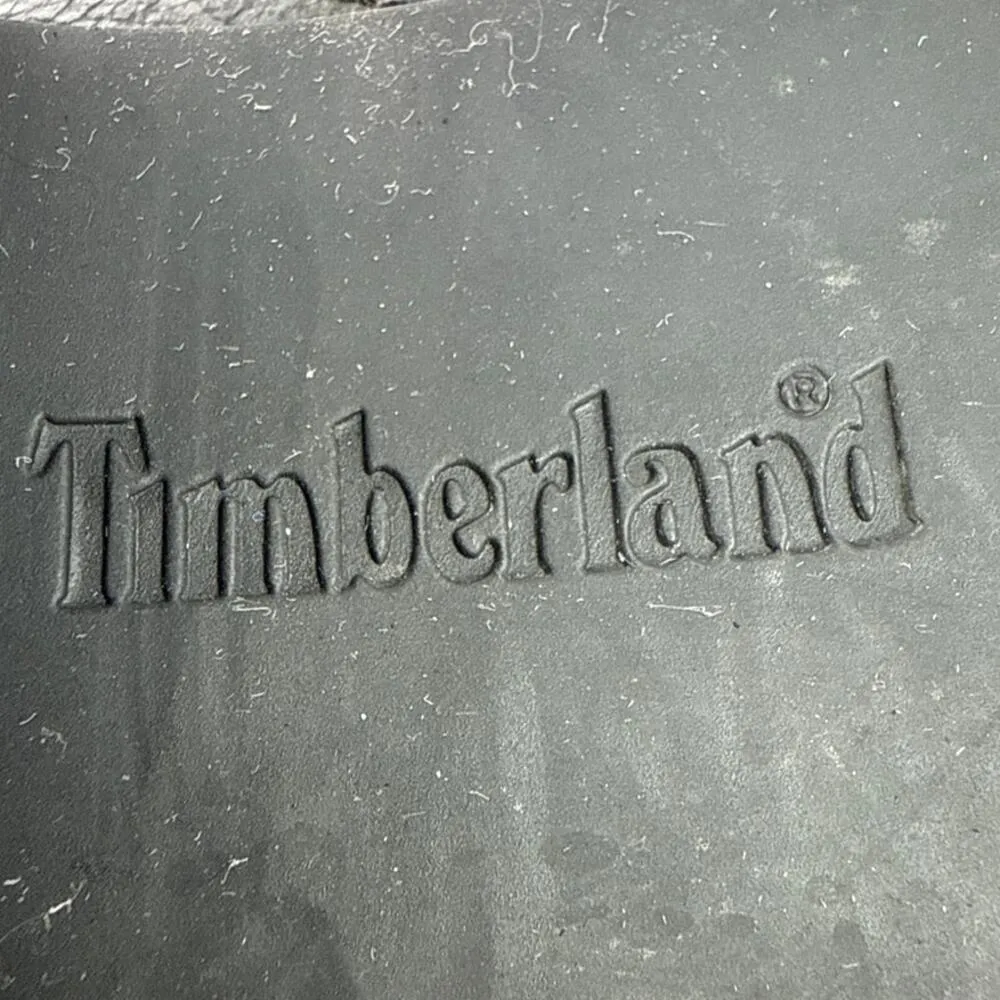 Timberland Sutherlin Bay Women's Black Leather Slip-On Chelsea Ankle Boots 7 - Image 8