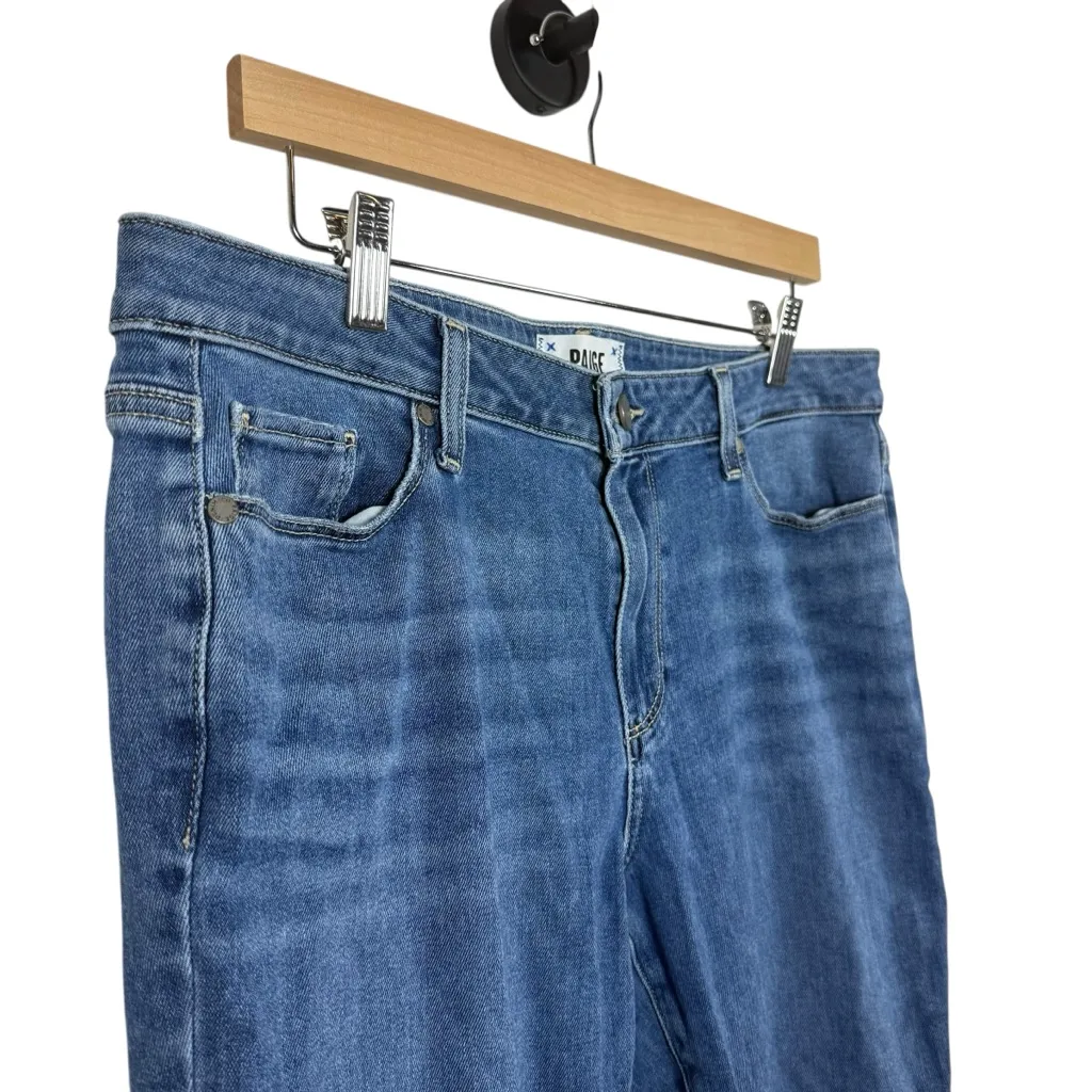 Paige Denim Women’s Brigitte Mid-Rise Crop Boyfriend Jeans Size 32 - Image 6