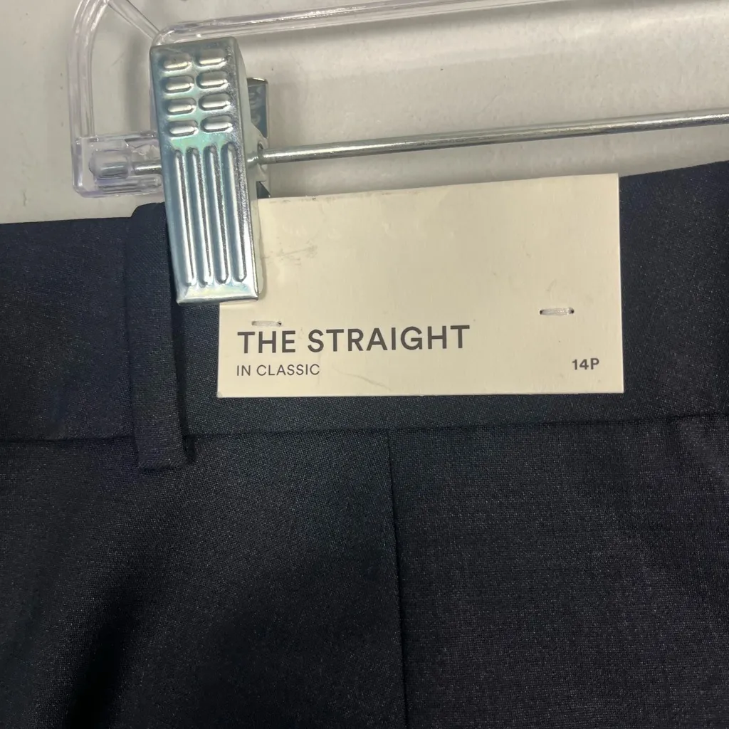 New Ann Taylor Suit Collection Black wool blend Straight leg trousers size 14P - Image 6
