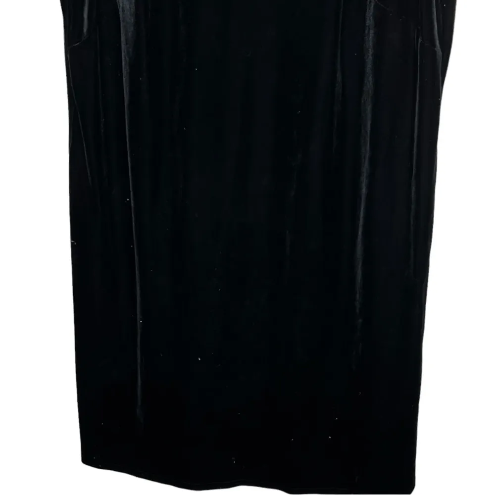 Amanda Smith II Black Velvet‎ Dress - Image 3